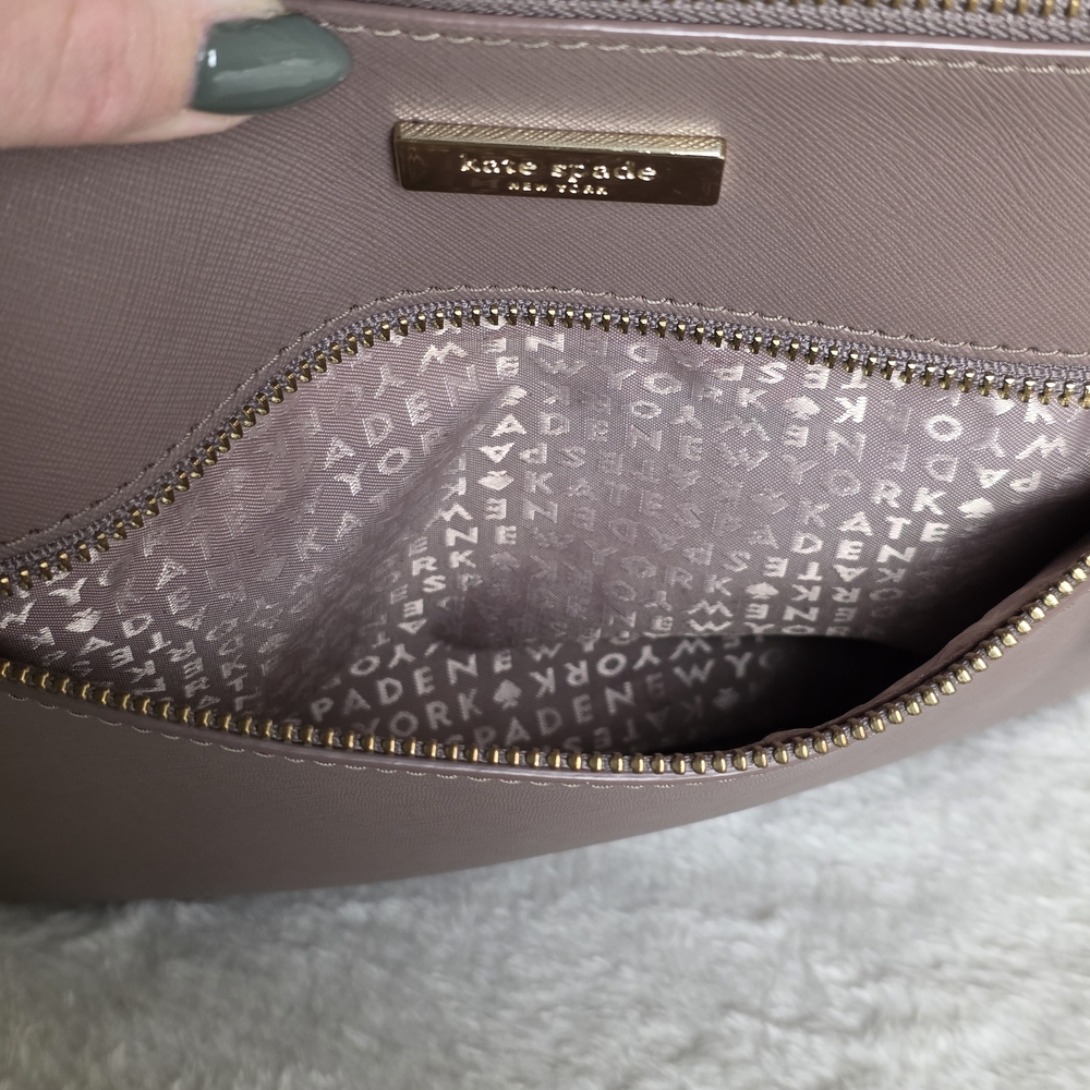 Kate Spade Taupe Crossbody Bag - Picture 3 of 12